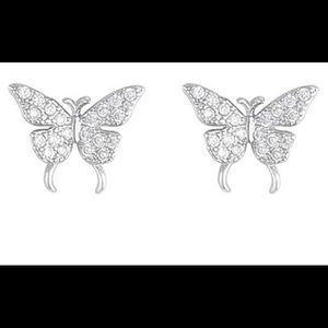 Beautiful butterfly earrings